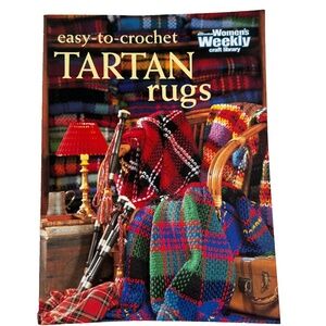 Easy to Crochet Tartan Rugs Australian Women's Weekly Patterns Soft Cover Book